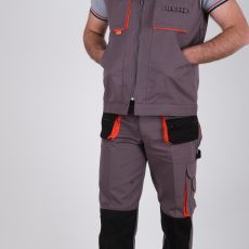 Çok cepli yelekli takım