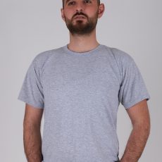 Sıfır Yaka Penye T-shirt
